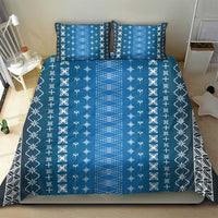 Blue Samoa Malu Tattoo Inspired Bedding Set LT05 - Polynesian Pride