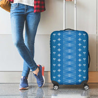 Blue Samoa Malu Tattoo Inspired Luggage Cover LT05 - Polynesian Pride