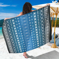 Blue Samoa Malu Tattoo Inspired Sarong LT05 One Size 44 x 66 inches Blue - Polynesian Pride