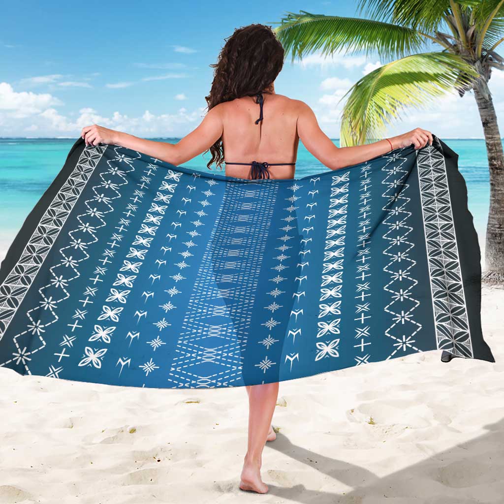 Blue Samoa Malu Tattoo Inspired Sarong LT05 - Polynesian Pride