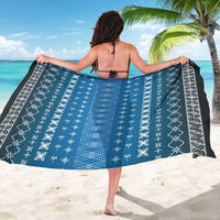 Blue Samoa Malu Tattoo Inspired Sarong LT05 - Polynesian Pride