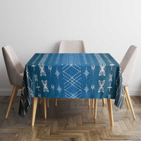 Blue Samoa Malu Tattoo Inspired Tablecloth LT05 - Polynesian Pride