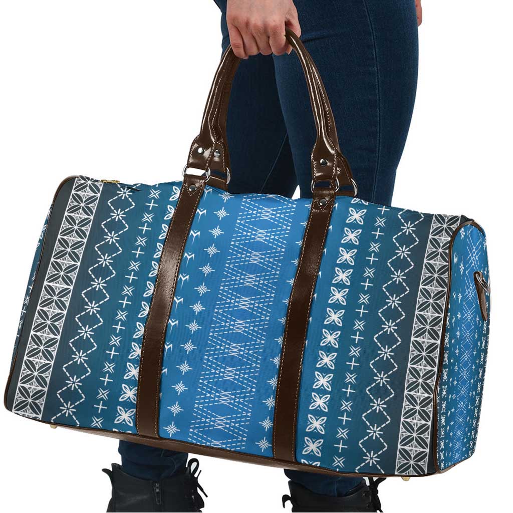 Blue Samoa Malu Tattoo Inspired Travel Bag LT05 - Polynesian Pride