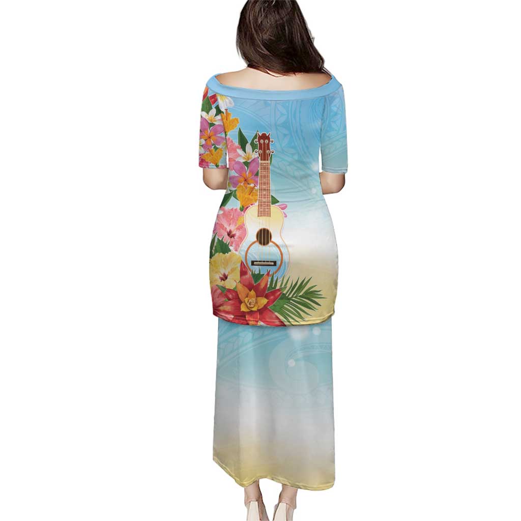 National Ukulele Day Puletasi Tropical Vibe