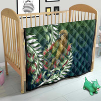 New Zealand Kea Bird Quilt With Maori Koru Fern LT05 - Polynesian Pride