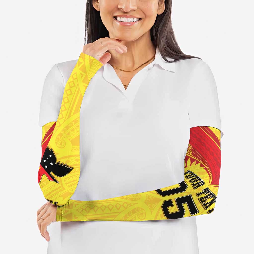 Papua New Guinea Rugby Custom Arm Sleeves Kumuls Heritage