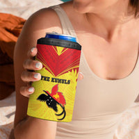 Papua New Guinea Rugby Custom 4 in 1 Can Cooler Tumbler Kumuls Heritage
