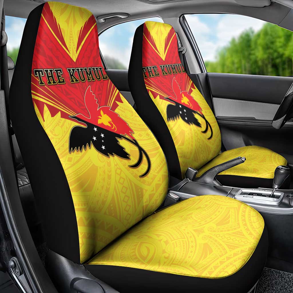 Papua New Guinea Rugby Car Seat Cover Kumuls Heritage