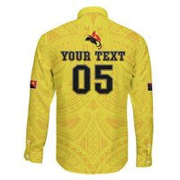 Papua New Guinea Rugby Custom Family Matching Summer Maxi Dress and Hawaiian Shirt Kumuls Heritage