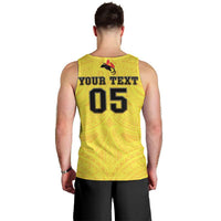 Papua New Guinea Rugby Custom Men Tank Top Kumuls Heritage