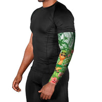 Aloha Hawaii St Patrick's Day Arm Sleeves Polynesian Style