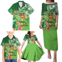 Aloha Hawaii St Patrick's Day Family Matching Puletasi and Hawaiian Shirt Polynesian Style LT05 - Polynesian Pride