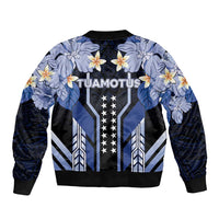French Polynesia Tuamotu Archipelago Bomber Jacket Polynesian Pattern Unique Style