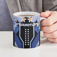 French Polynesia Tuamotu Archipelago Ceramic Mug Polynesian Pattern Unique Style