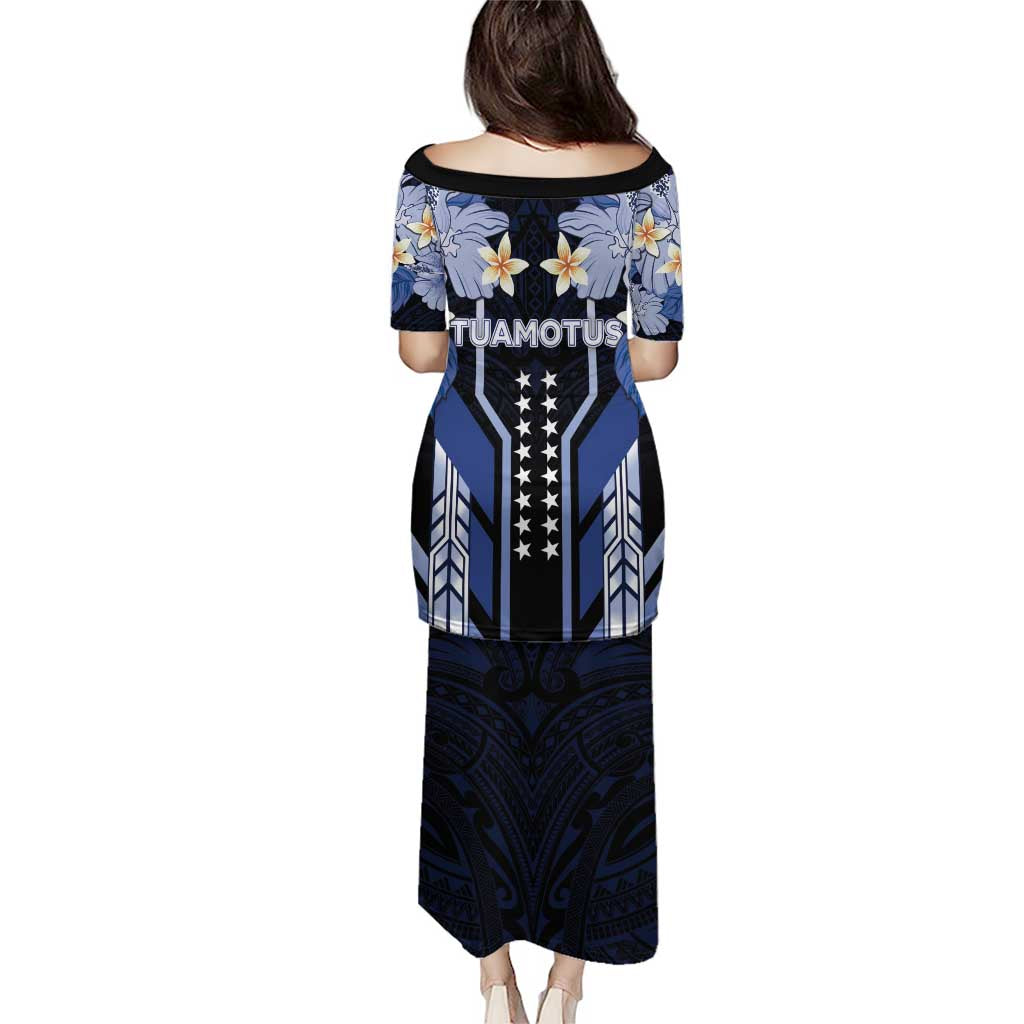 French Polynesia Tuamotu Archipelago Family Matching Puletasi and Hawaiian Shirt Polynesian Pattern Unique Style