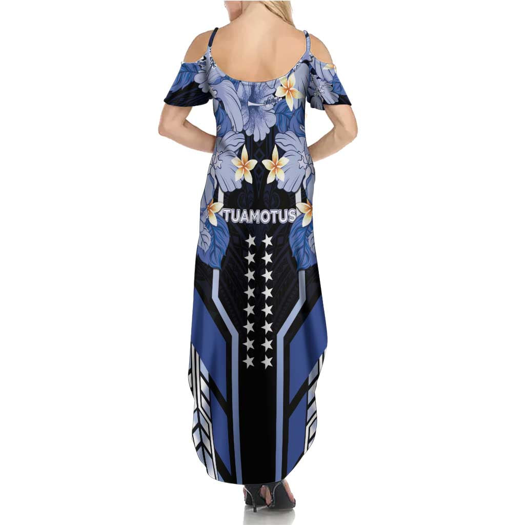 French Polynesia Tuamotu Archipelago Family Matching Summer Maxi Dress and Hawaiian Shirt Polynesian Pattern Unique Style LT05 - Polynesian Pride