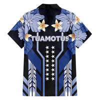 French Polynesia Tuamotu Archipelago Family Matching Tank Maxi Dress and Hawaiian Shirt Polynesian Pattern Unique Style LT05 - Polynesian Pride