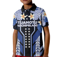 French Polynesia Tuamotu Archipelago Kid Polo Shirt Polynesian Pattern Unique Style
