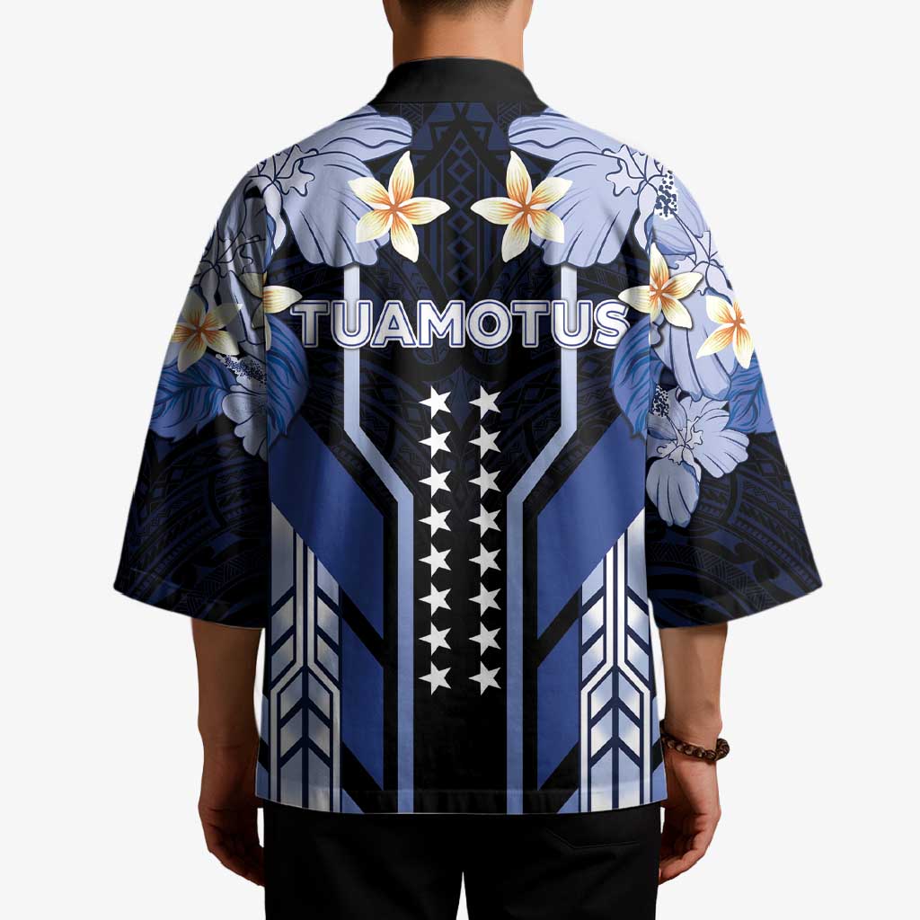 French Polynesia Tuamotu Archipelago Kimono Polynesian Pattern Unique Style