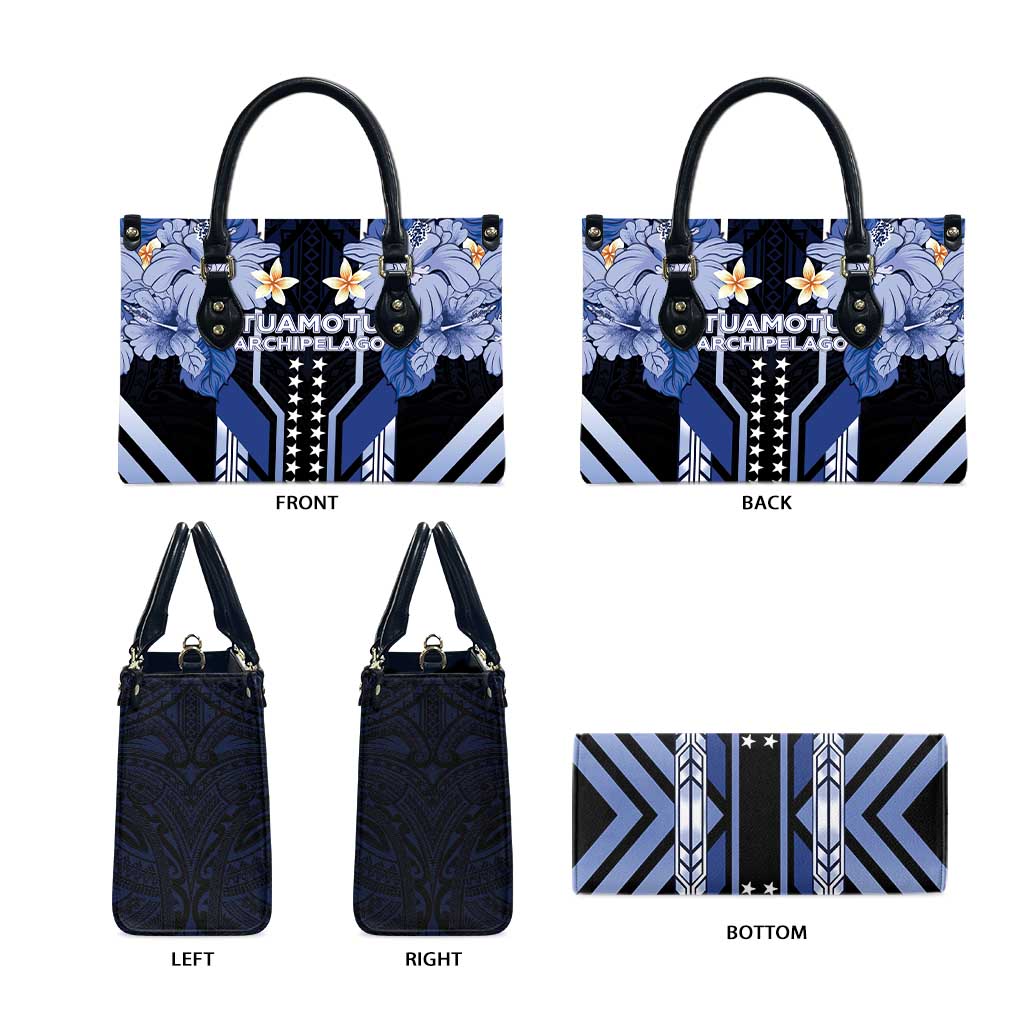French Polynesia Tuamotu Archipelago Leather Bag Polynesian Pattern Unique Style