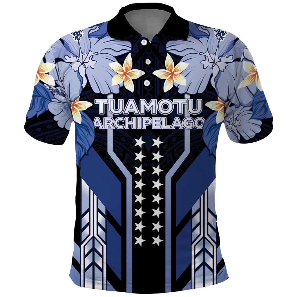 French Polynesia Tuamotu Archipelago Polo Shirt Polynesian Pattern Unique Style