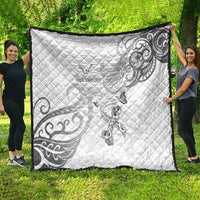 Brain Cancer Awareness Quilt Ribbon Polynesian Pattern