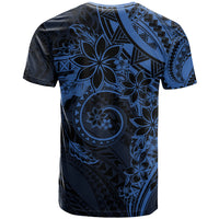 Polynesian Sunset Plumeria T Shirt Navy Polynesian Tattoo
