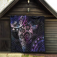 Polynesian Sunset Plumeria Quilt Galaxy Polynesian Tattoo