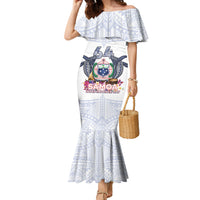 Samoa Independence Day Family Matching Mermaid Dress and Hawaiian Shirt Samoa United For A New Beginning