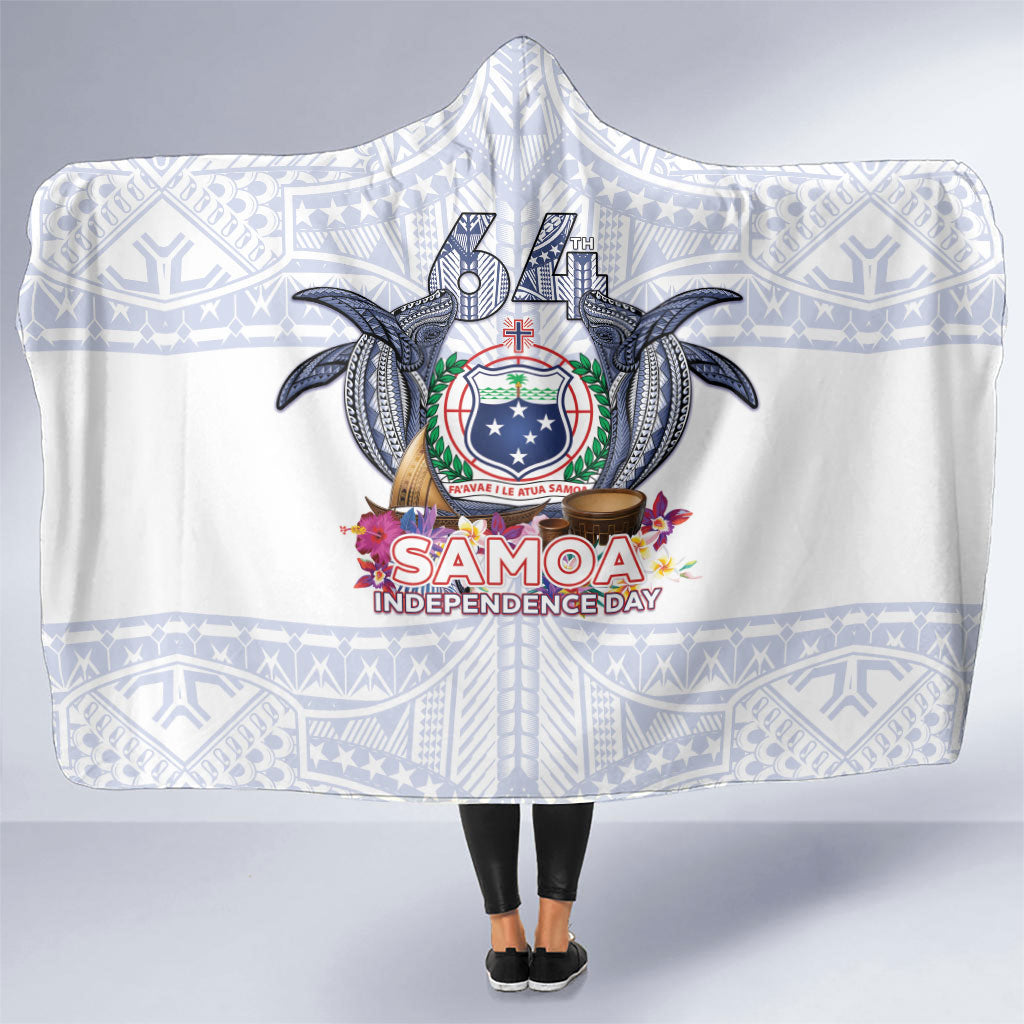 Samoa Independence Day Hooded Blanket Samoa United For A New Beginning