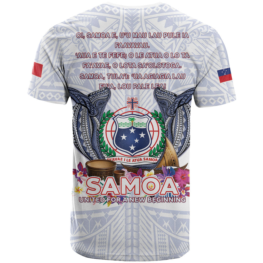 Samoa Independence Day T Shirt Samoa United For A New Beginning
