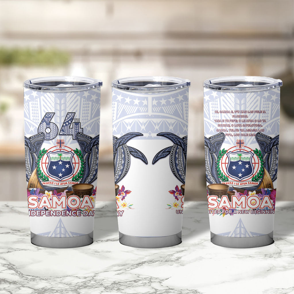 Samoa Independence Day Tumbler Cup Samoa United For A New Beginning LT05 - Polynesian Pride