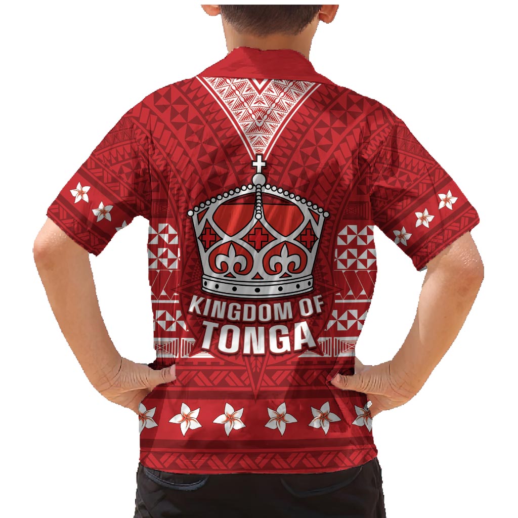 Tonga King Tupou VI Day Family Matching Mermaid Dress and Hawaiian Shirt Traditional Tongan Kupesi Pattern