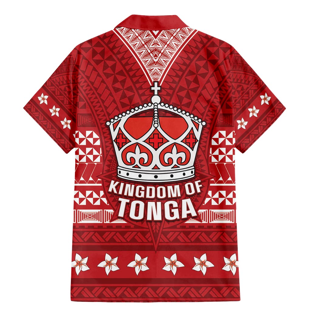 Tonga King Tupou VI Day Family Matching Mermaid Dress and Hawaiian Shirt Traditional Tongan Kupesi Pattern