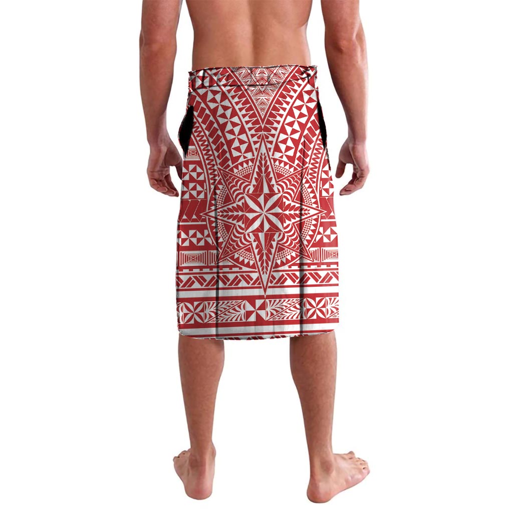 Tonga King Tupou VI Day Lavalava Traditional Tongan Kupesi Pattern