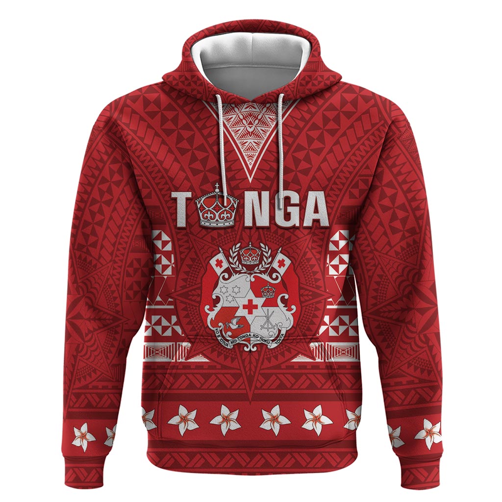 Tonga King Tupou VI Day Zip Hoodie Traditional Tongan Kupesi Pattern