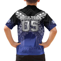 Custom Fiji Drua Family Matching Puletasi and Hawaiian Shirt Fijian Tapa Pattern LT05 - Polynesian Pride
