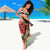 Aboriginal Dot Art Vanuatu Sarong Tropical Flowers