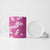 Hawaii Monstera Deliciosa Ceramic Mug Pink Plumeria Polynesian Pattern - Polynesian Pride