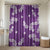 Hawaii Monstera Deliciosa Bathroom Set Purple Plumeria Polynesian Pattern - Polynesian Pride