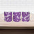 Hawaii Monstera Deliciosa Ceramic Mug Purple Plumeria Polynesian Pattern - Polynesian Pride