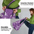 Hawaii Monstera Deliciosa Grocery Bag Purple Plumeria Polynesian Pattern - Polynesian Pride