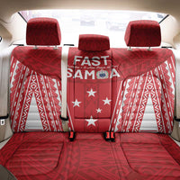 Samoa FAST Back Car Seat Cover Forever Proud Samoan Tribal Pattern - Polynesian Pride