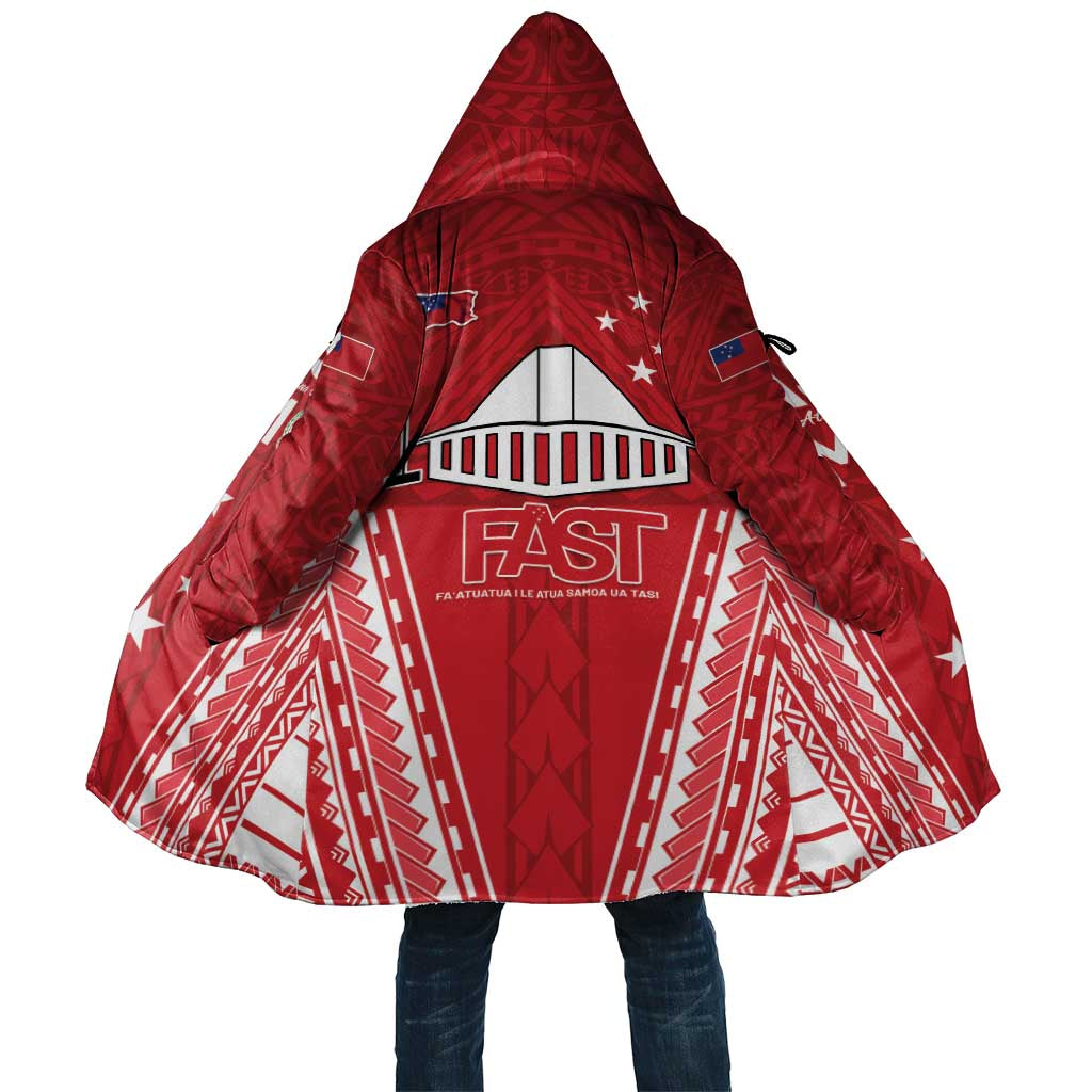Samoa FAST Cloak Forever Proud Samoan Tribal Pattern - Polynesian Pride