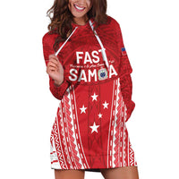 Samoa FAST Hoodie Dress Forever Proud Samoan Tribal Pattern - Polynesian Pride