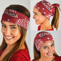 Samoa FAST Neck Gaiter Forever Proud Samoan Tribal Pattern - Polynesian Pride