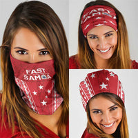 Samoa FAST Neck Gaiter Forever Proud Samoan Tribal Pattern - Polynesian Pride