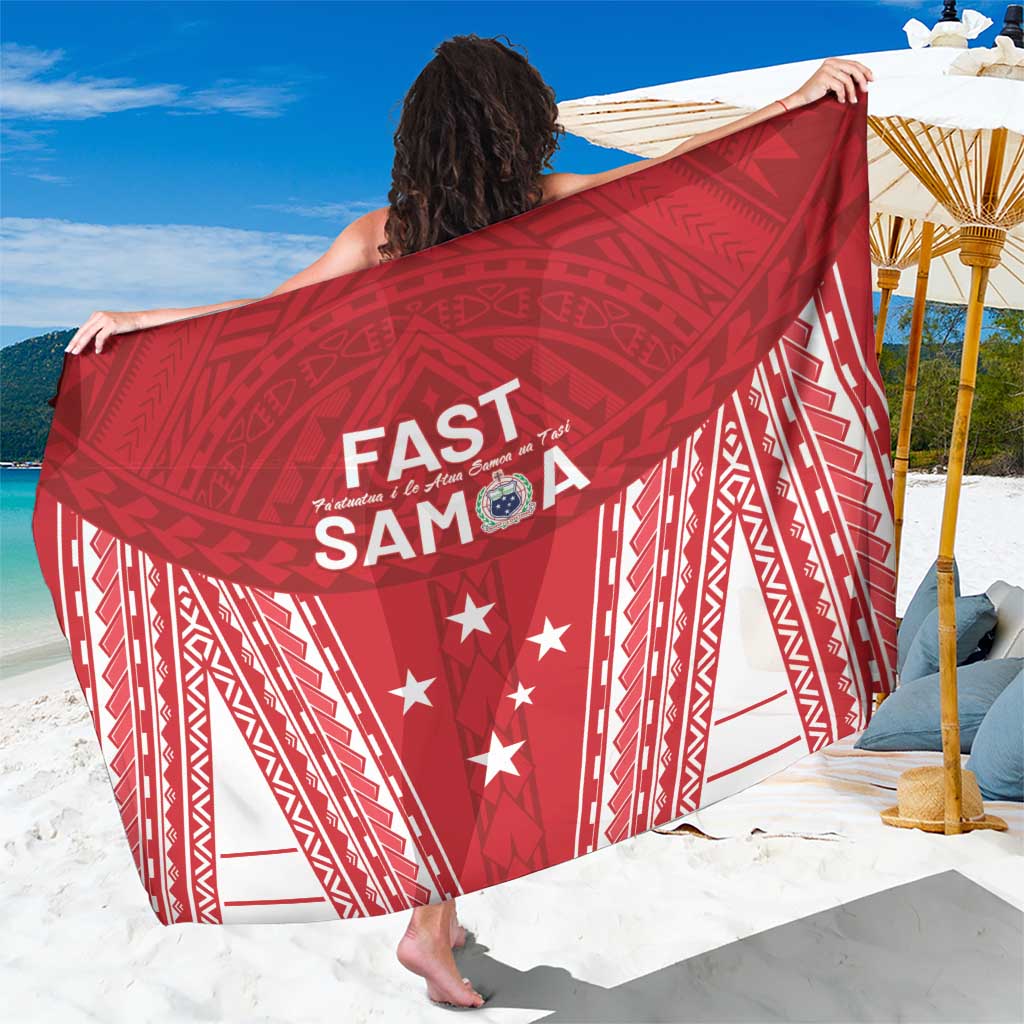 Samoa FAST Sarong Forever Proud Samoan Tribal Pattern - Polynesian Pride