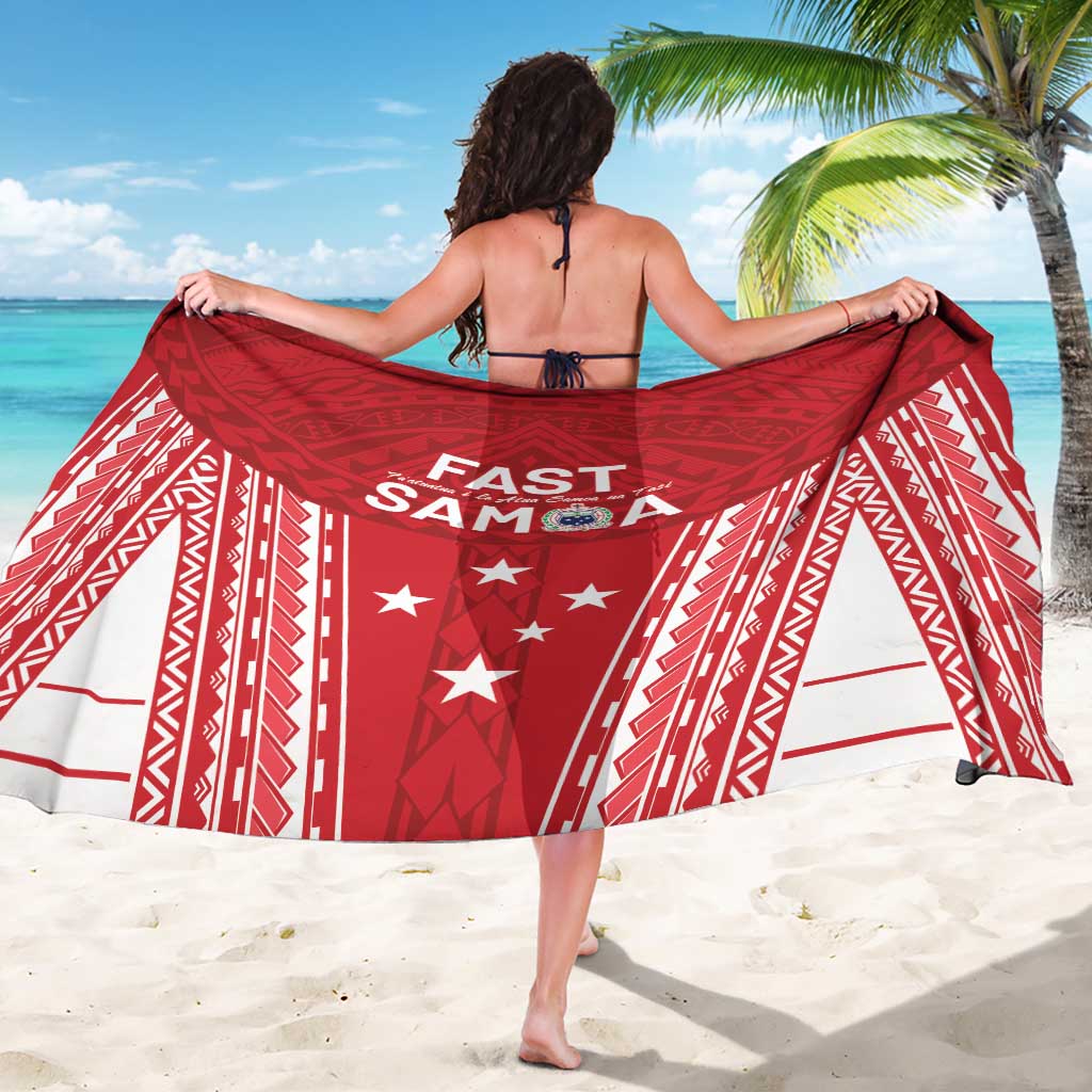 Samoa FAST Sarong Forever Proud Samoan Tribal Pattern - Polynesian Pride