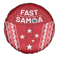 Samoa FAST Spare Tire Cover Forever Proud Samoan Tribal Pattern - Polynesian Pride